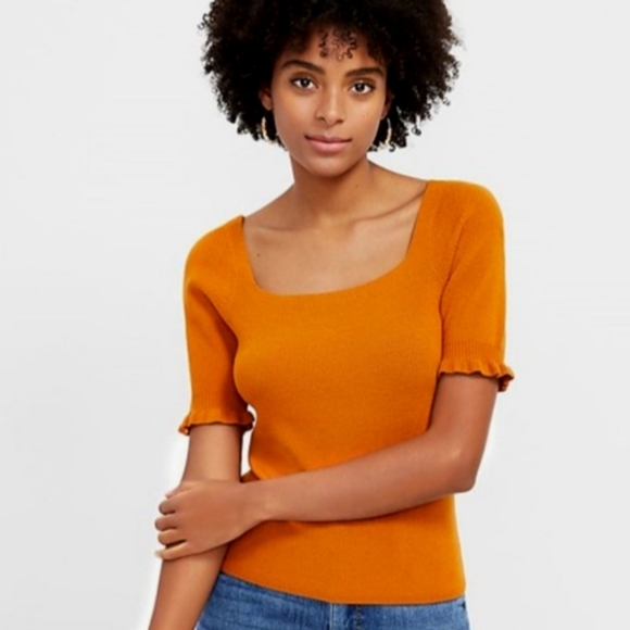 LOFT Tops - Loft Square neck knit top